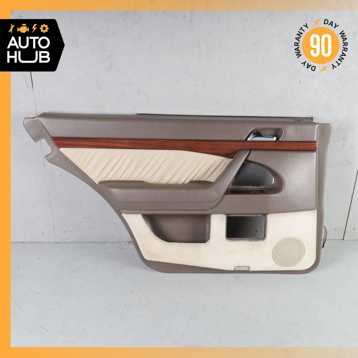 95-99 Mercedes W140 S320 S500 Rear Left Driver Side Door Panel OEM - photo 1