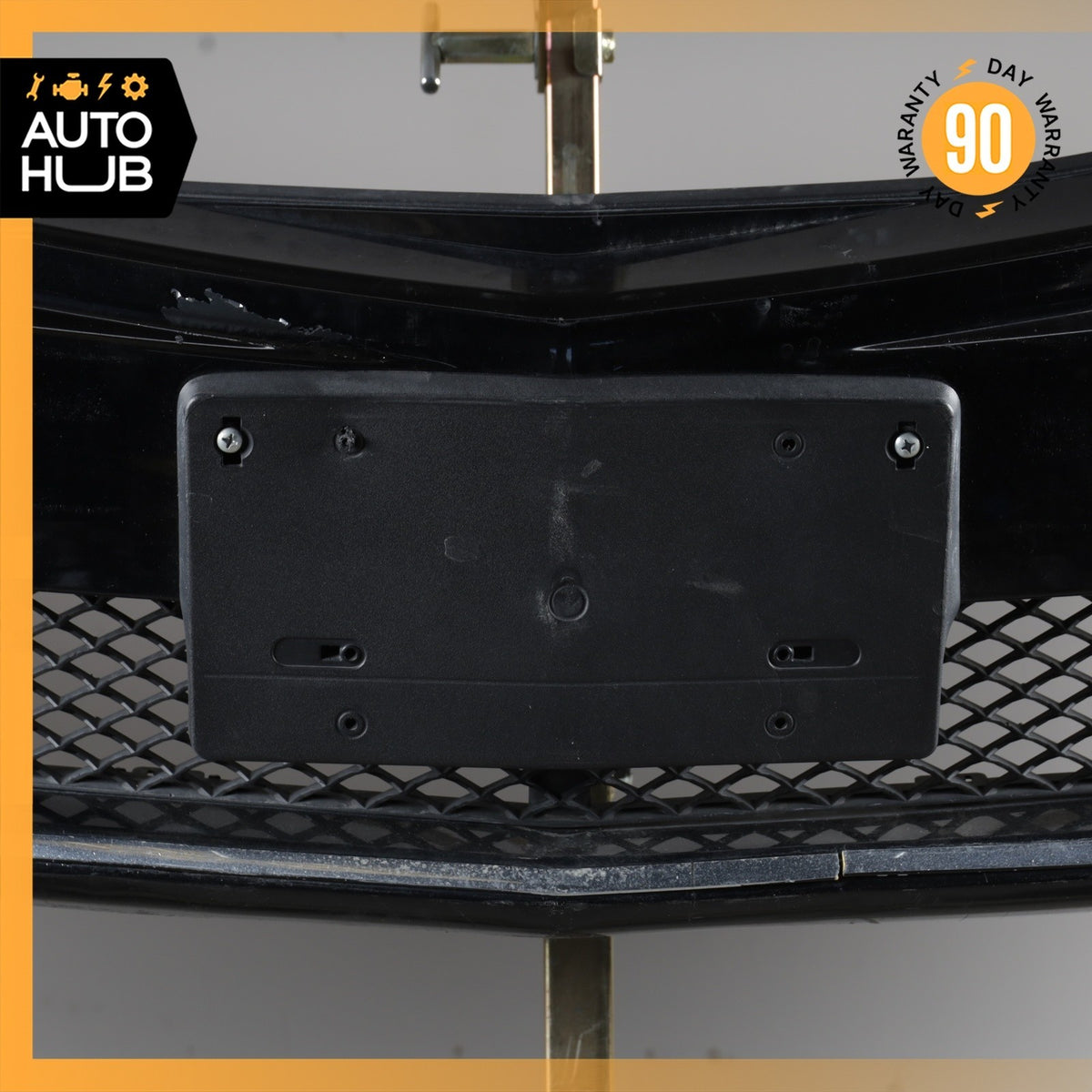 10-13 Mercedes W221 S400 S550 Base Front Bumper Cover Assembly Black OEM - photo 5