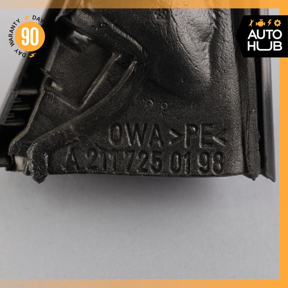 03-06 Mercedes W211 E500 E320 Tweeter Speaker Cover Left Driver Side Black OEM - photo 7