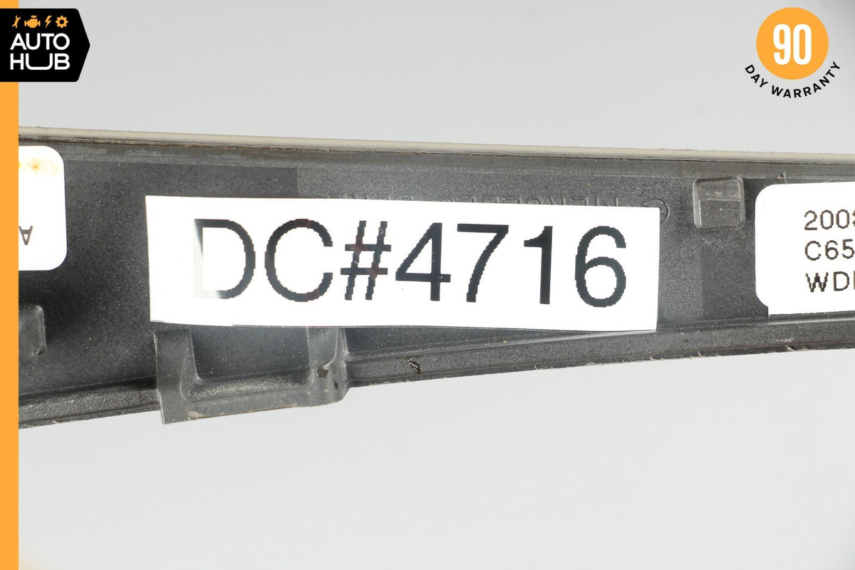 08-14 Mercedes W204 C350 C250 C300 Center Console Shift Shifter Bezel Trim OEM - photo 9