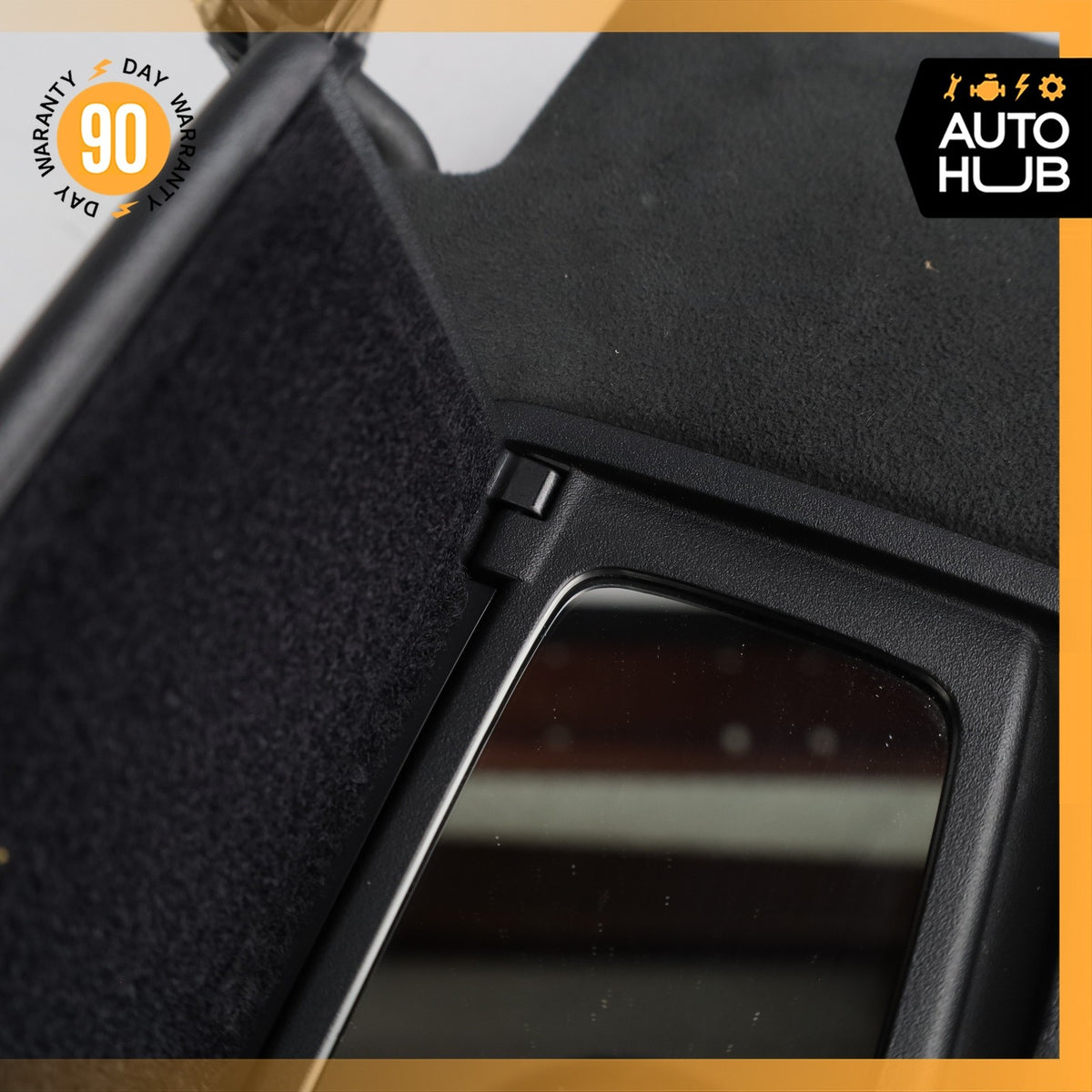 15-21 Mercedes W217 S550 S600 Coupe Right Side Sunvisor Sun Visor Suede OEM 74k - photo 9