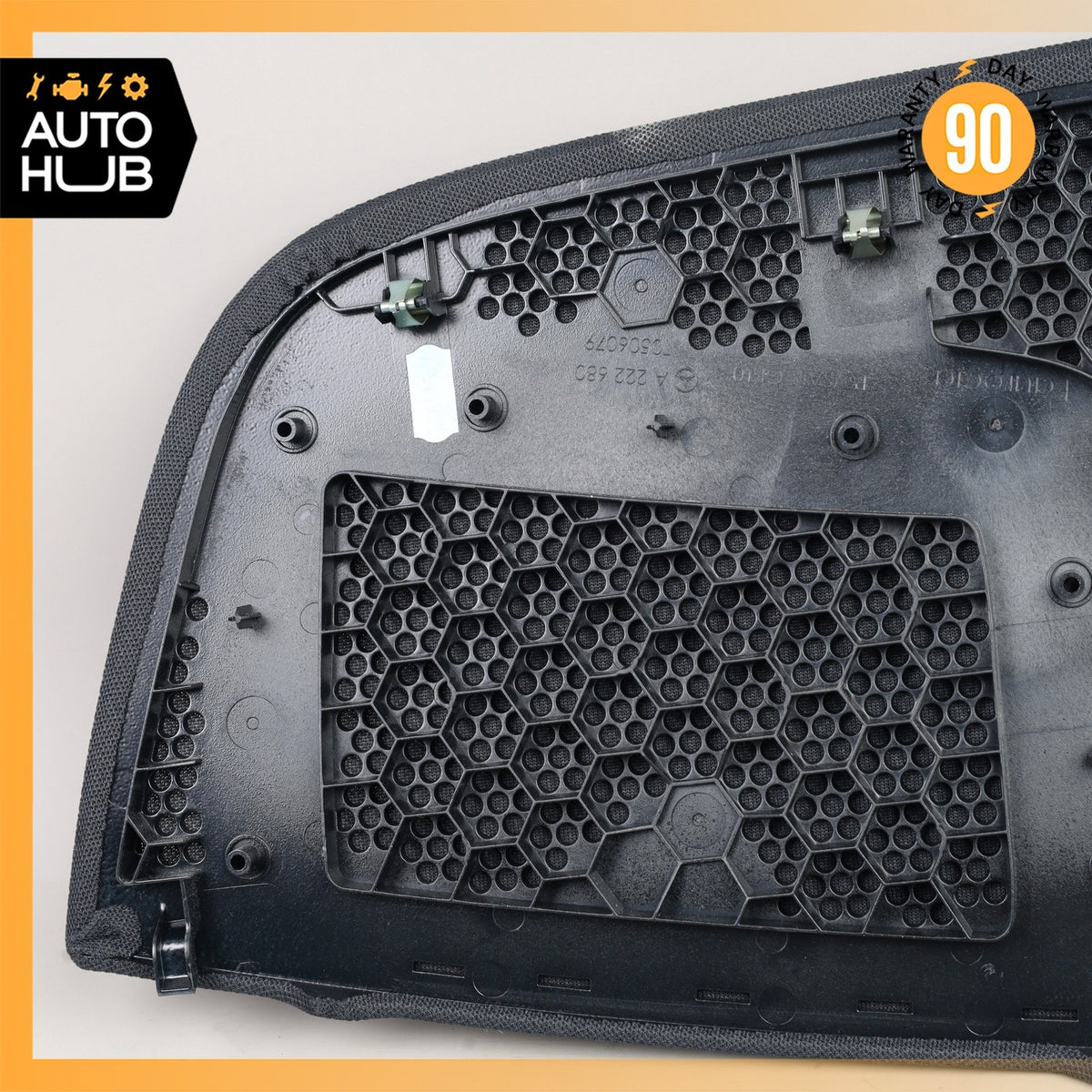 Mercedes W222 S550 Dash Upper Speaker Cover Grille w/ Sensor OEM - photo 6