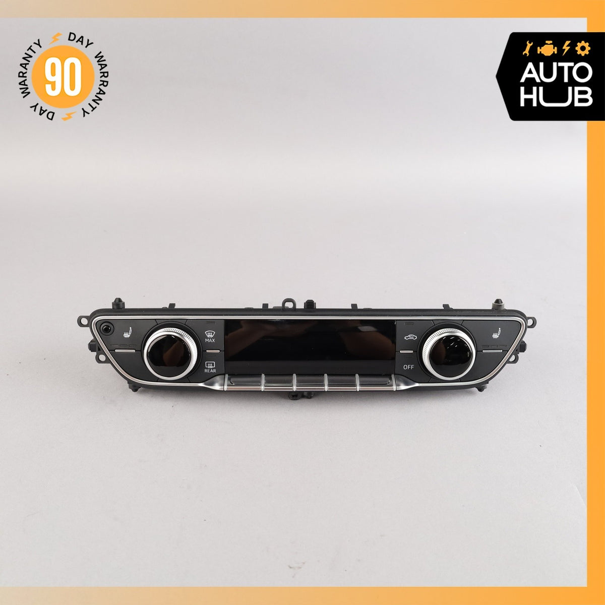 18-25 Audi 8R Q5 SQ5 Dashboard A/C AC Climate Control Panel Switch Black OEM - photo 2
