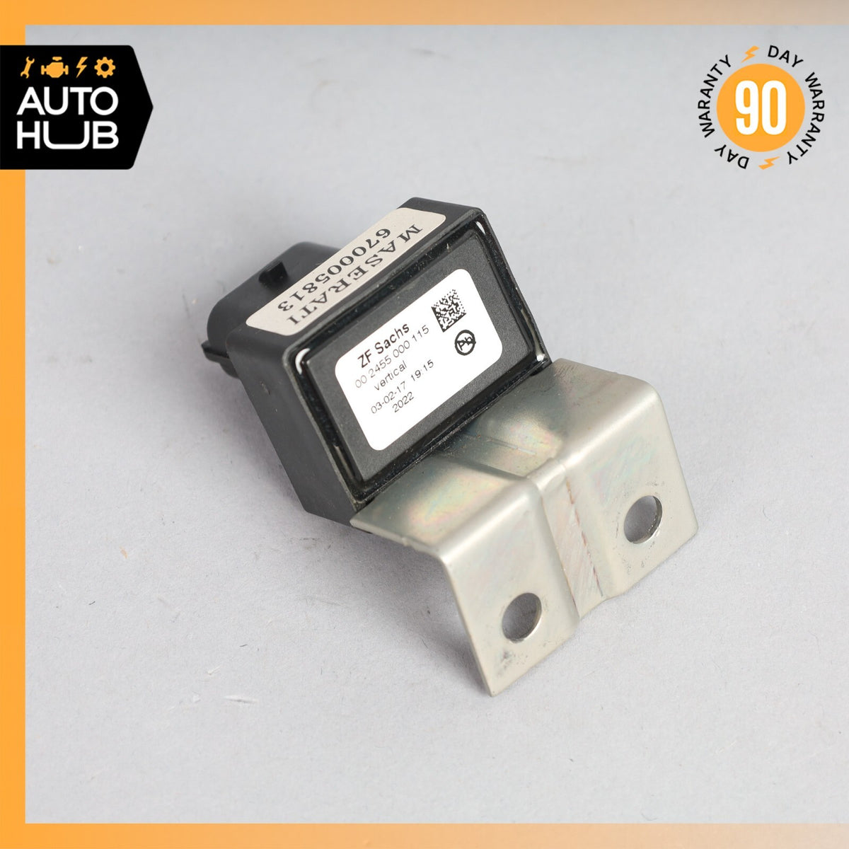 14-20 Maserati Levante S Ghibli Rear Acceleration Sensor Module Unit OEM 26k - photo 2