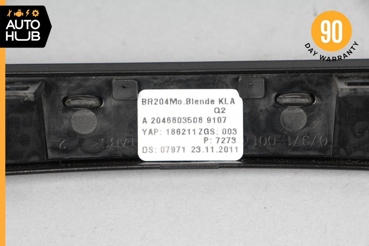12-14 Mercedes W204 C63 C250 AC A/C Climate Control Switch Trim Bezel Black OEM - photo 11