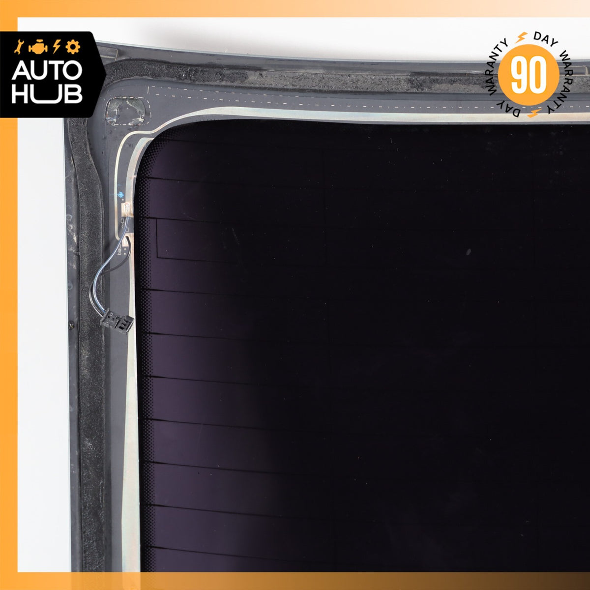 17-19 Audi B9 A4 Sedan Rear Windshield Window Glass OEM 56k - photo 13