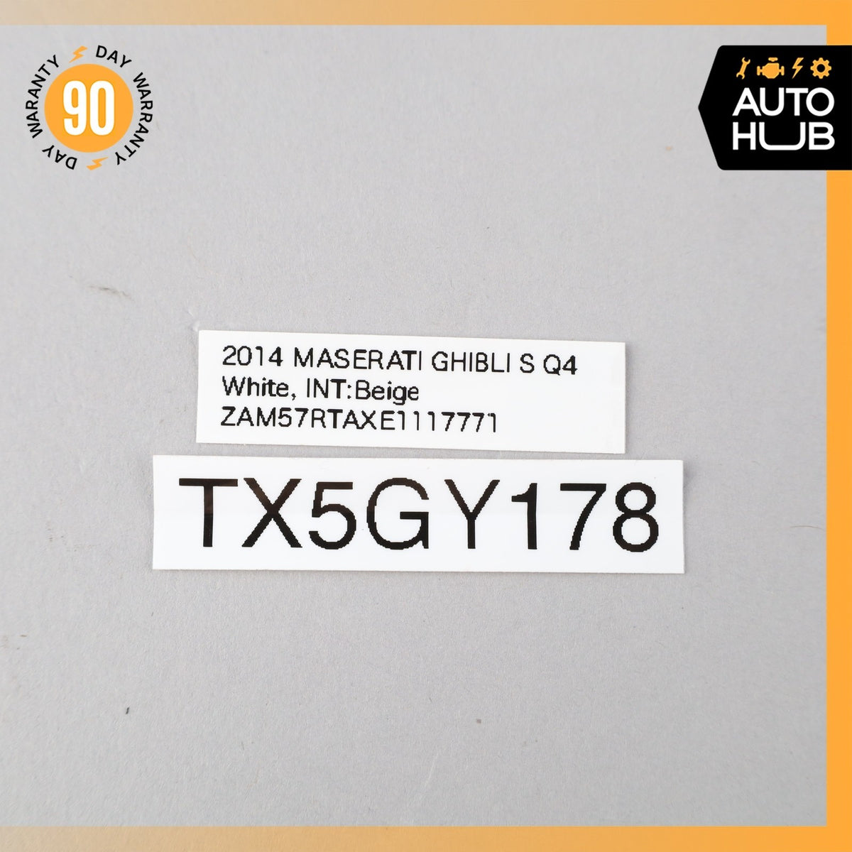 14-16 Maserati Ghibli M157 Right Fender Panel Grille Vent Set 670025654 OEM - photo 23