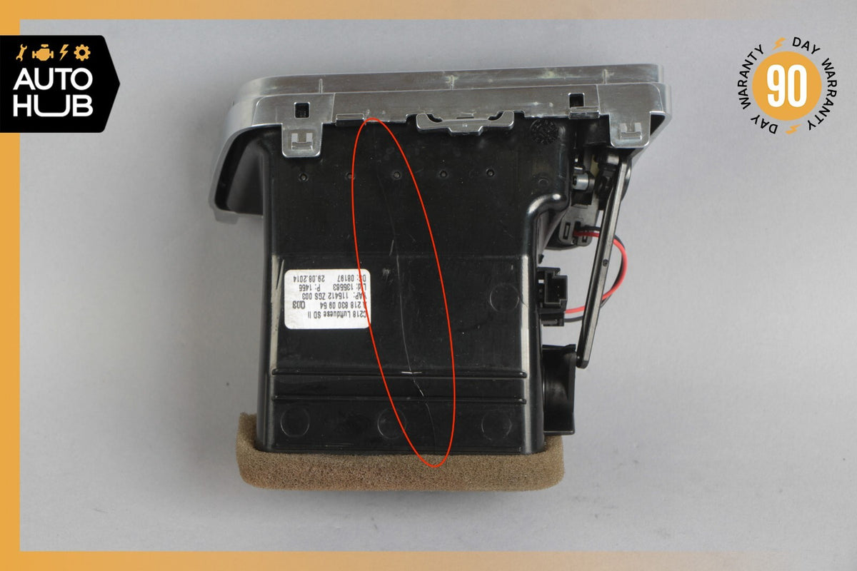 12-18 Mercedes W218 CLS400 CLS63 AMG Left Side Dashboard A/C AC Air Vent OEM - photo 7