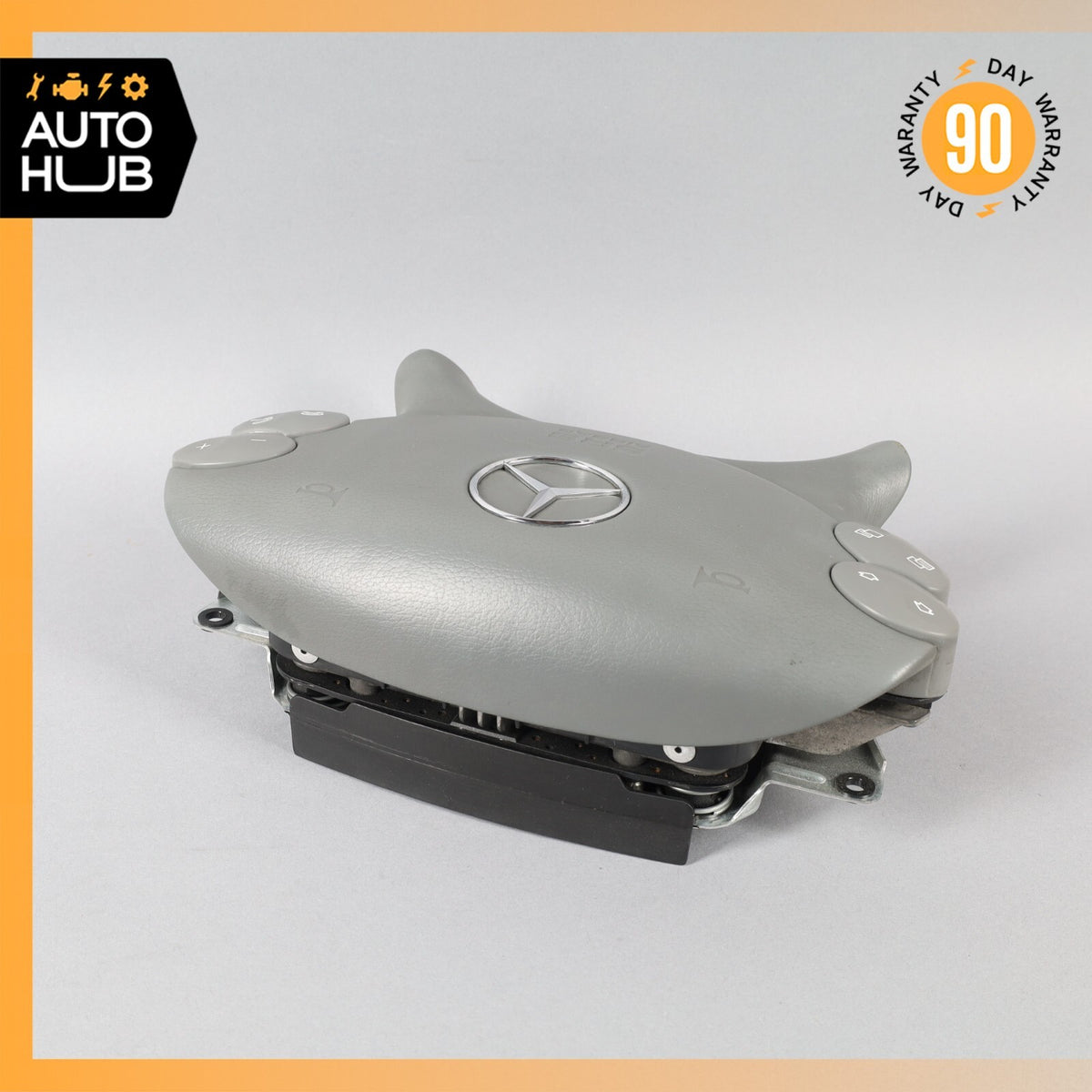 Mercedes R230 SL500 SL55 AMG CLK500 E350 Steering Wheel Airbag Air Bag Gray OEM - photo 7