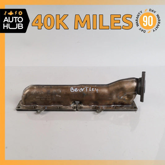 03-13 Bentley Continental GTC GT 6.0L W12 Left Side Exhaust Manifold OEM 40k - photo 1