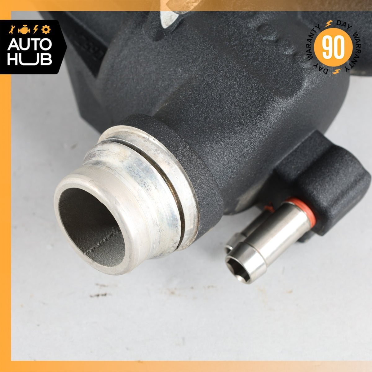 10-19 Aston Martin DB9 Vanquish 6.0L V12 Water Thermostat Housing CD338A586A OEM - photo 9