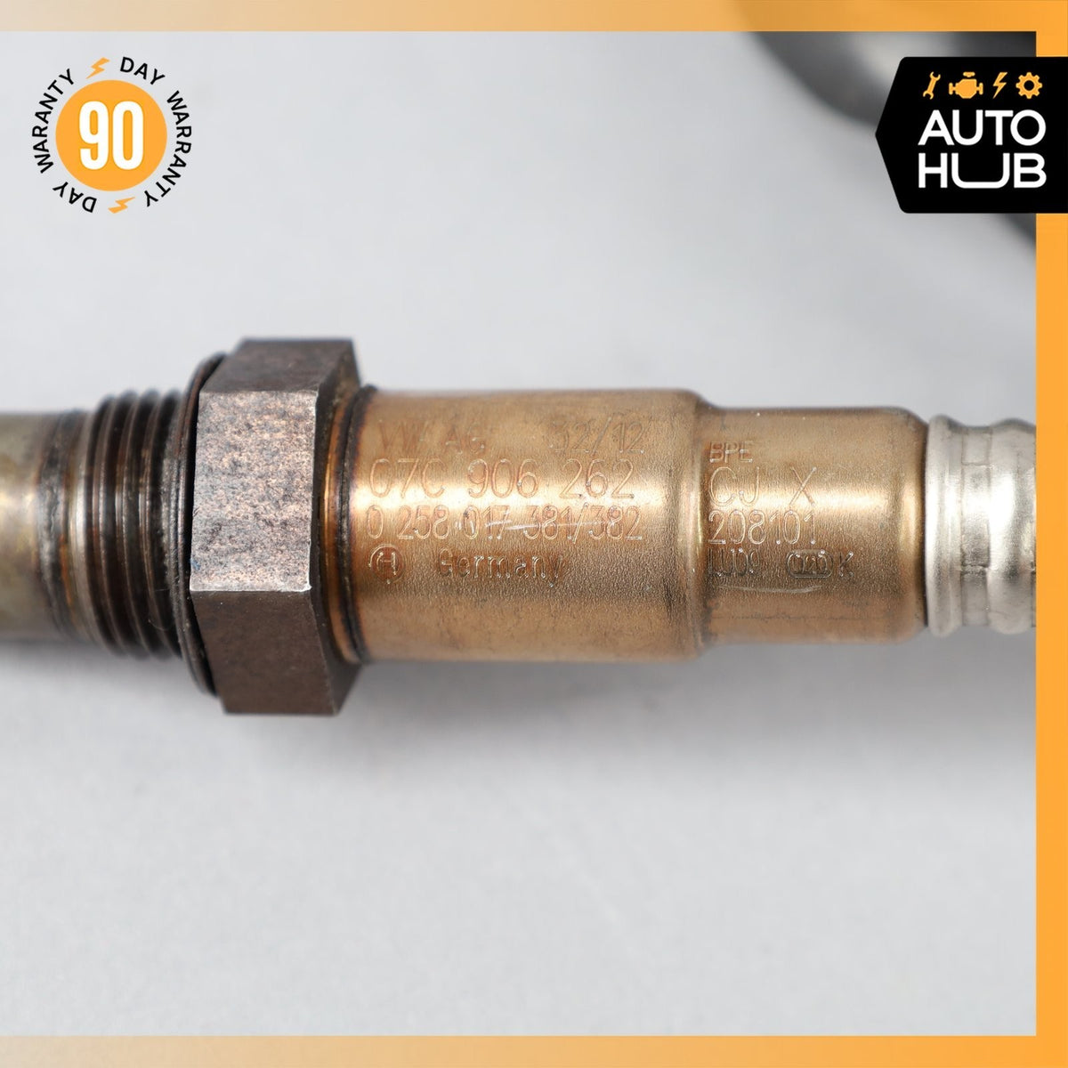 12-18 Bentley GT Flying Spur 6.0L Oxygen O2 Sensor Lambda Set 07C906262CH OEM - photo 17