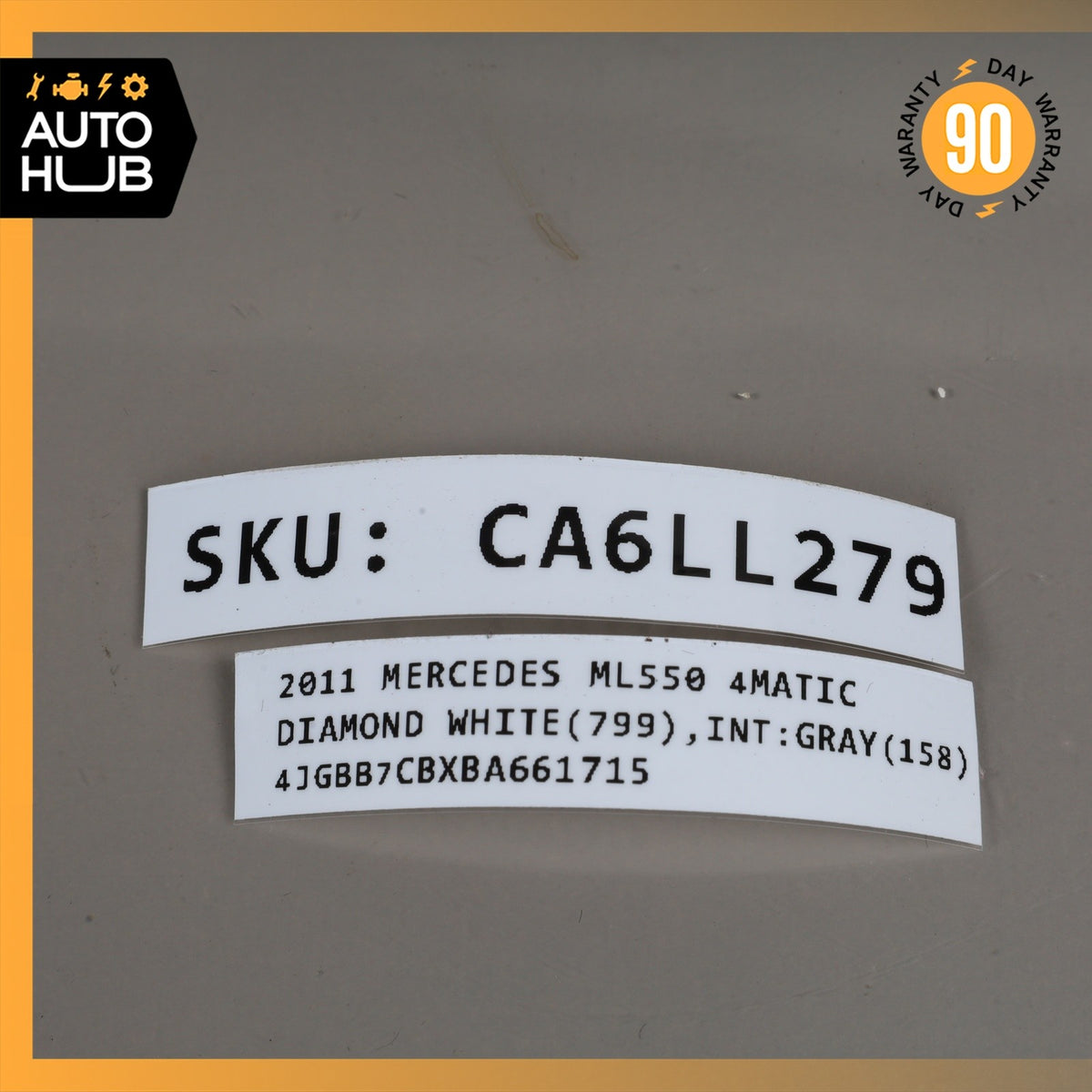 06-12 Mercedes W164 ML550 ML350 Right Side Center Console Trim 1646830270 OEM - photo 13