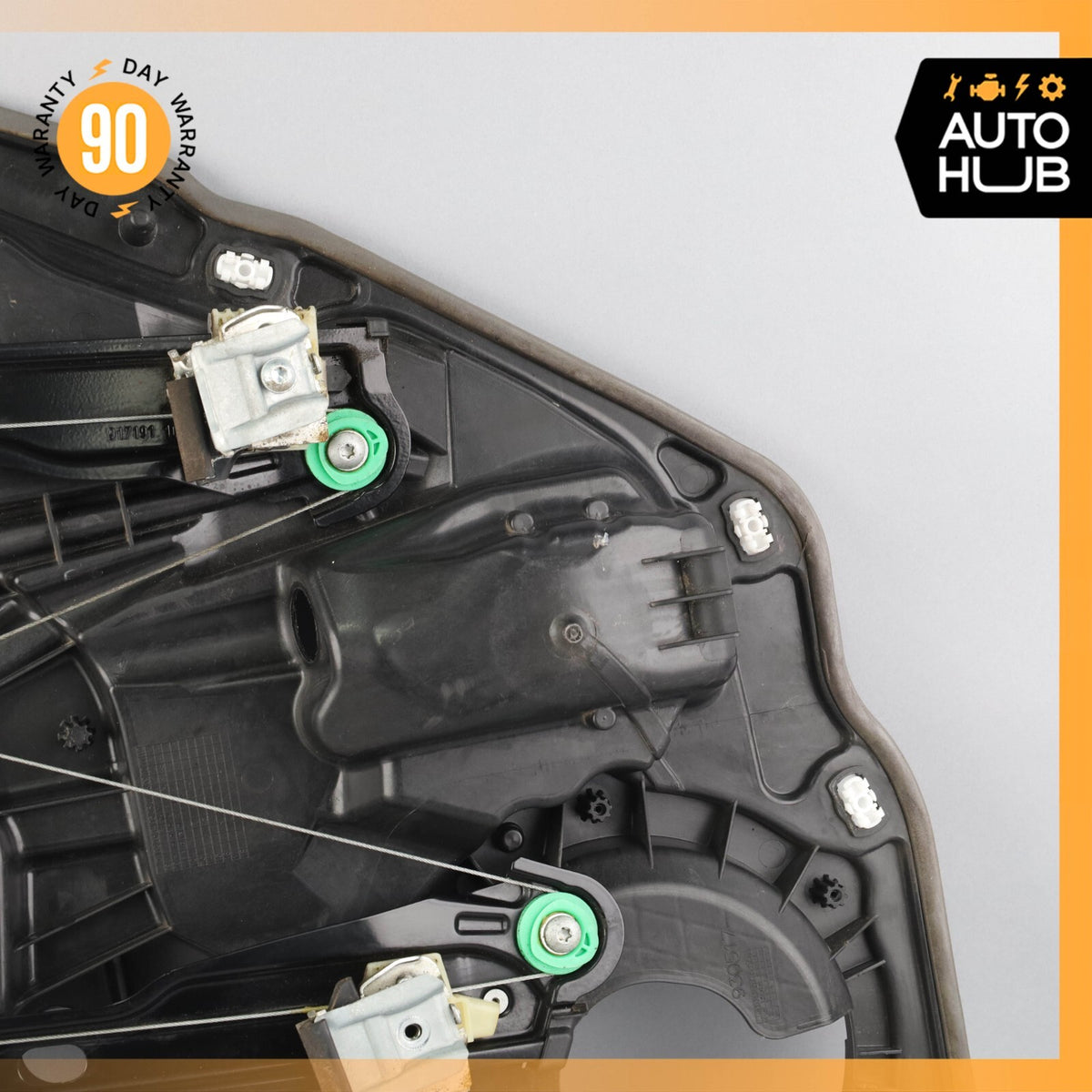 11-18 Porsche Cayenne 958 Hybrid S Rear Left Side Door Window Regulator OEM - photo 9