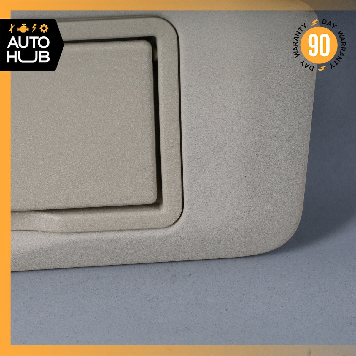 Mercedes W207 E400 C250 Right Side Sun Visor Shade Sunvisor Black OEM - photo 11