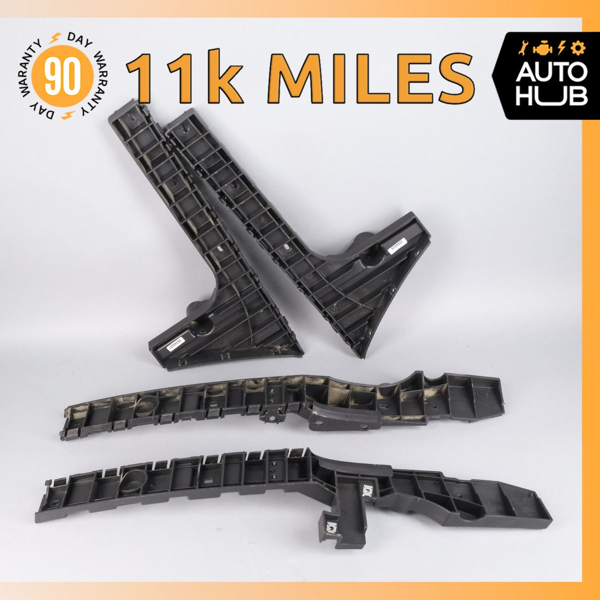 12-15 Bentley Continental GTC GT Rear Bumper Holder Support Brackets Set OEM 11k - photo 1