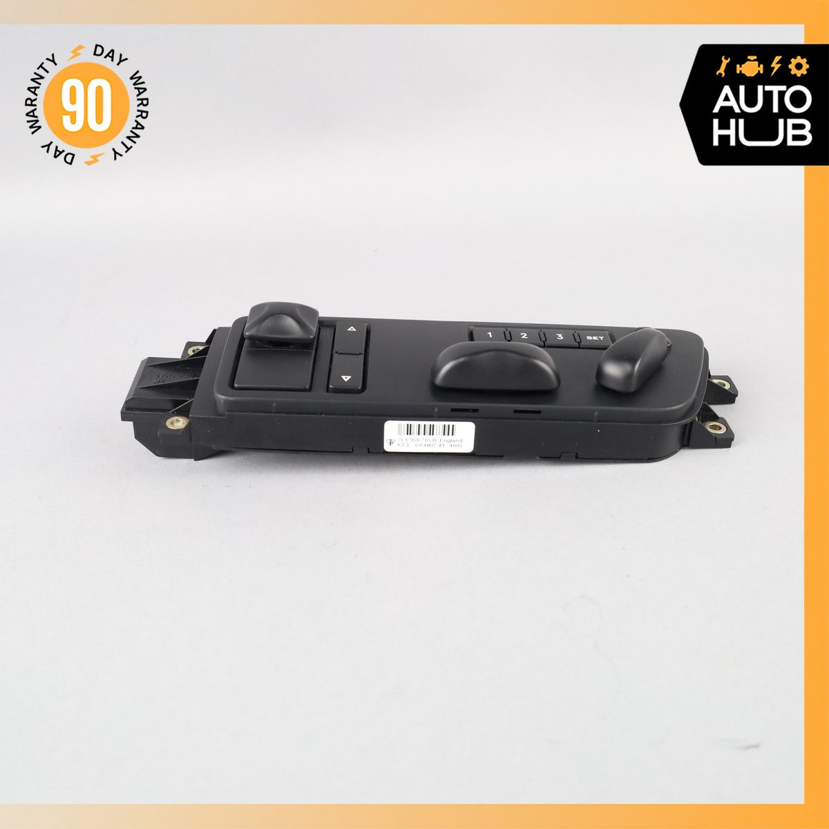 Porsche Cayenne 955 Turbo S Front Left Side Seat Control Switch OEM - photo 6
