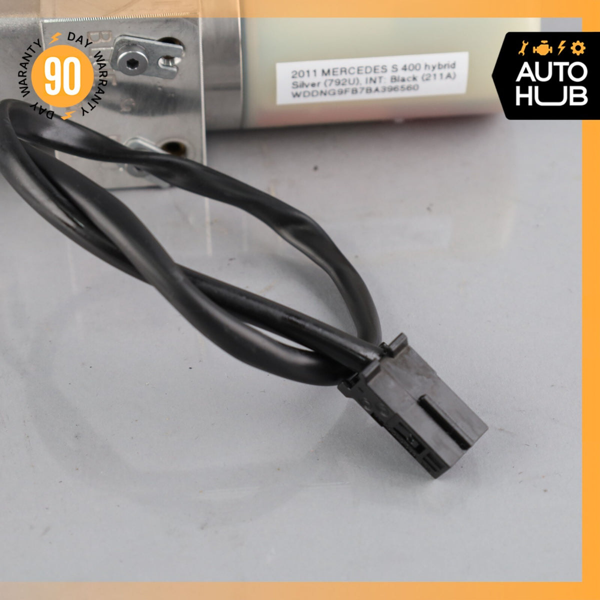 07-13 Mercedes W221 S400 S63 Trunk Lid Locking Hydraulic Pull Down Pump OEM 77k - photo 15