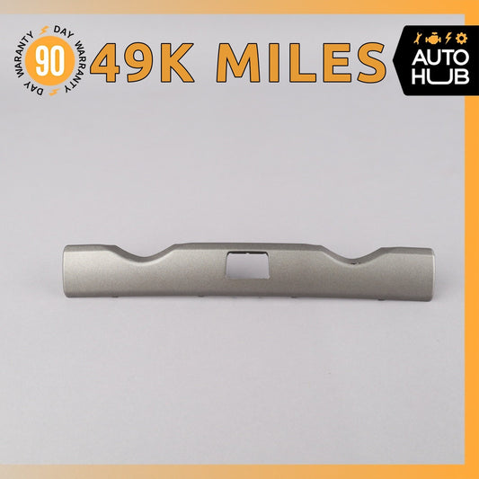 Porsche Boxster 987 Dashboard Center Cover Panel Trim Gray 98755238501 OEM - photo 1