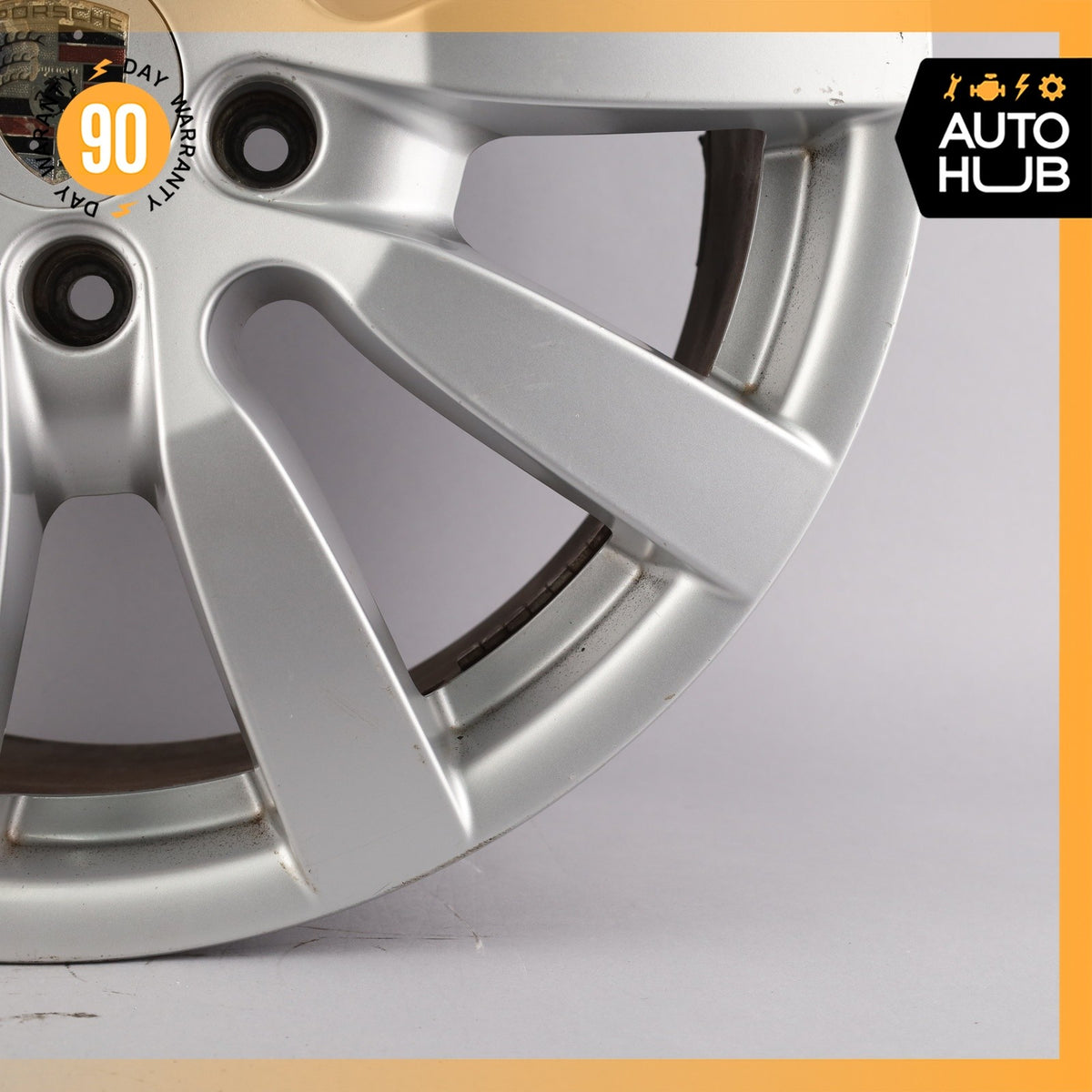Porsche Cayenne 958 9 x 20 20" Wheel Rim Silver 7P5601025B OEM - photo 4