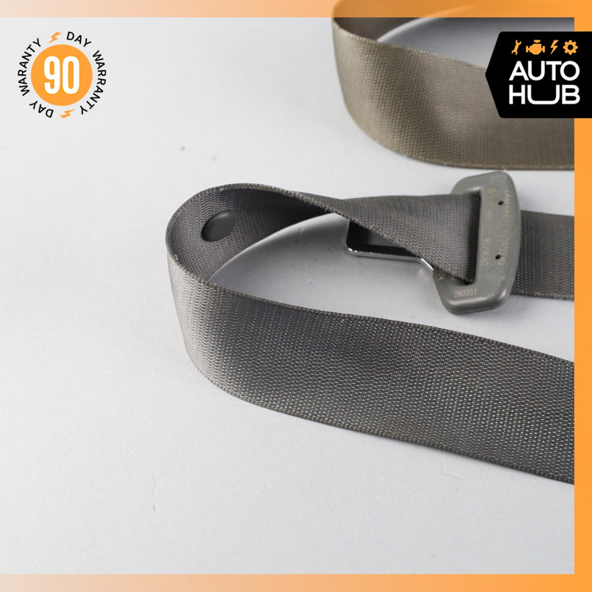 03-06 Mercedes R230 SL500 SL55 Left Driver Side Seat Belt Retractor Charcoal OEM - photo 18