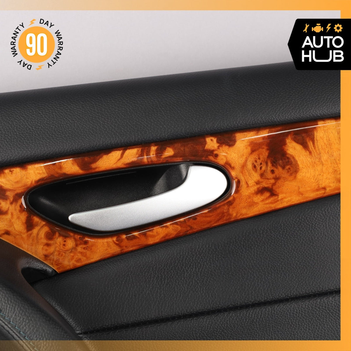 09-12 Mercedes R230 SL550 Interior Door Panel Right Passenger Side Black OEM - photo 8