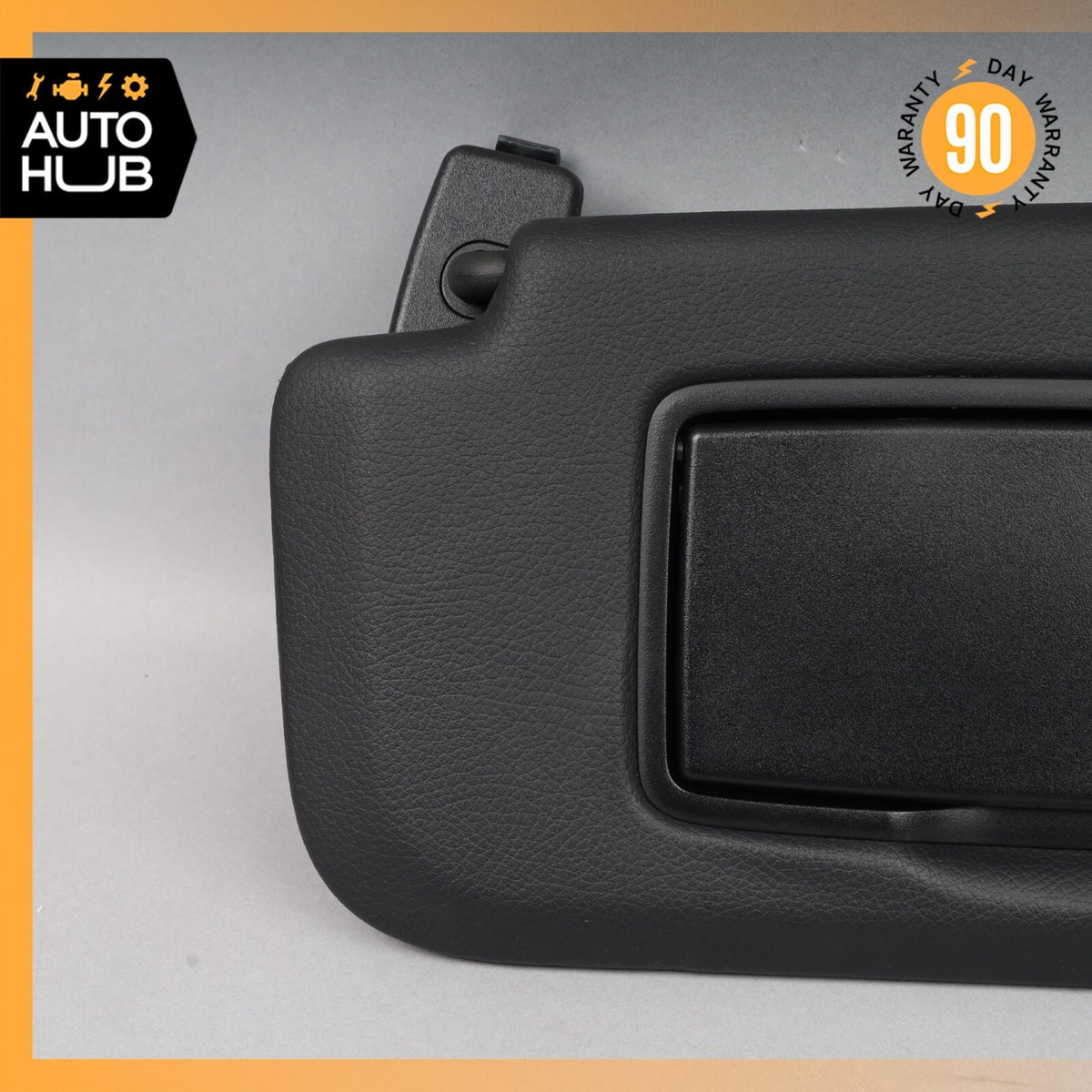 19-21 Mercedes W205 C300 Left Side Sunvisor Sun Visor Black OEM - photo 4