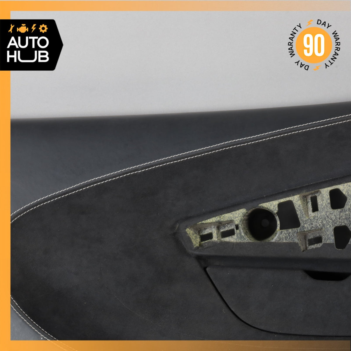 16-21 McLaren 570S Left Side Interior Door Panel Nappa Suede Jet Black OEM - photo 6