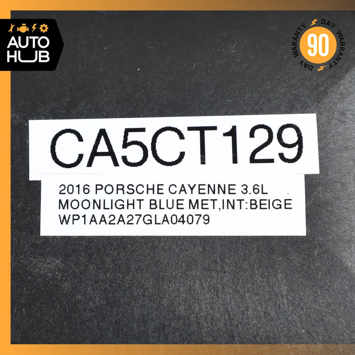 Porsche Cayenne 958 Rear Left Lane Assist Blind Spot Radar Sensor OEM 80k - photo 8