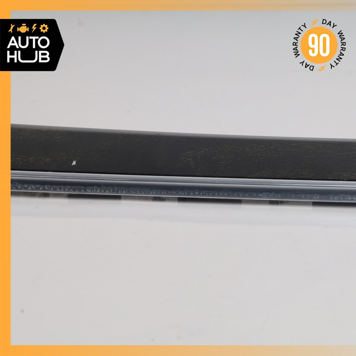 14-16 Mercedes W212 E350 E550 Rear Left Door Panel Bezel Trim Wood OEM 75k - photo 7