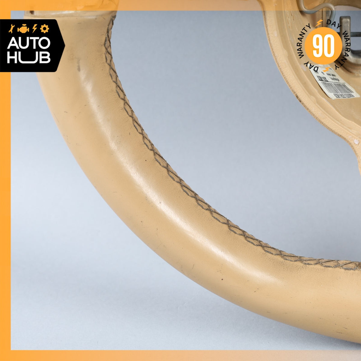 11-14 Porsche Cayenne 958 Steering Wheel Luxor Beige 97034780383 OEM - photo 9