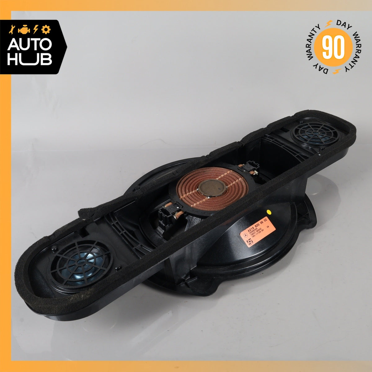 03-09 Mercedes W211 E350 E320 Rear Subwoofer Speaker 2198200602 OEM - photo 7