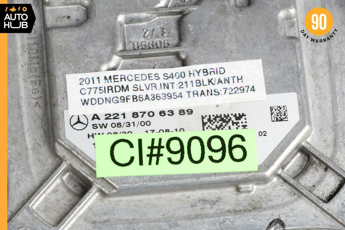 Mercedes W221 S400 CL550 LED Headlight Voltage Regulator Ballast Module OEM - photo 6