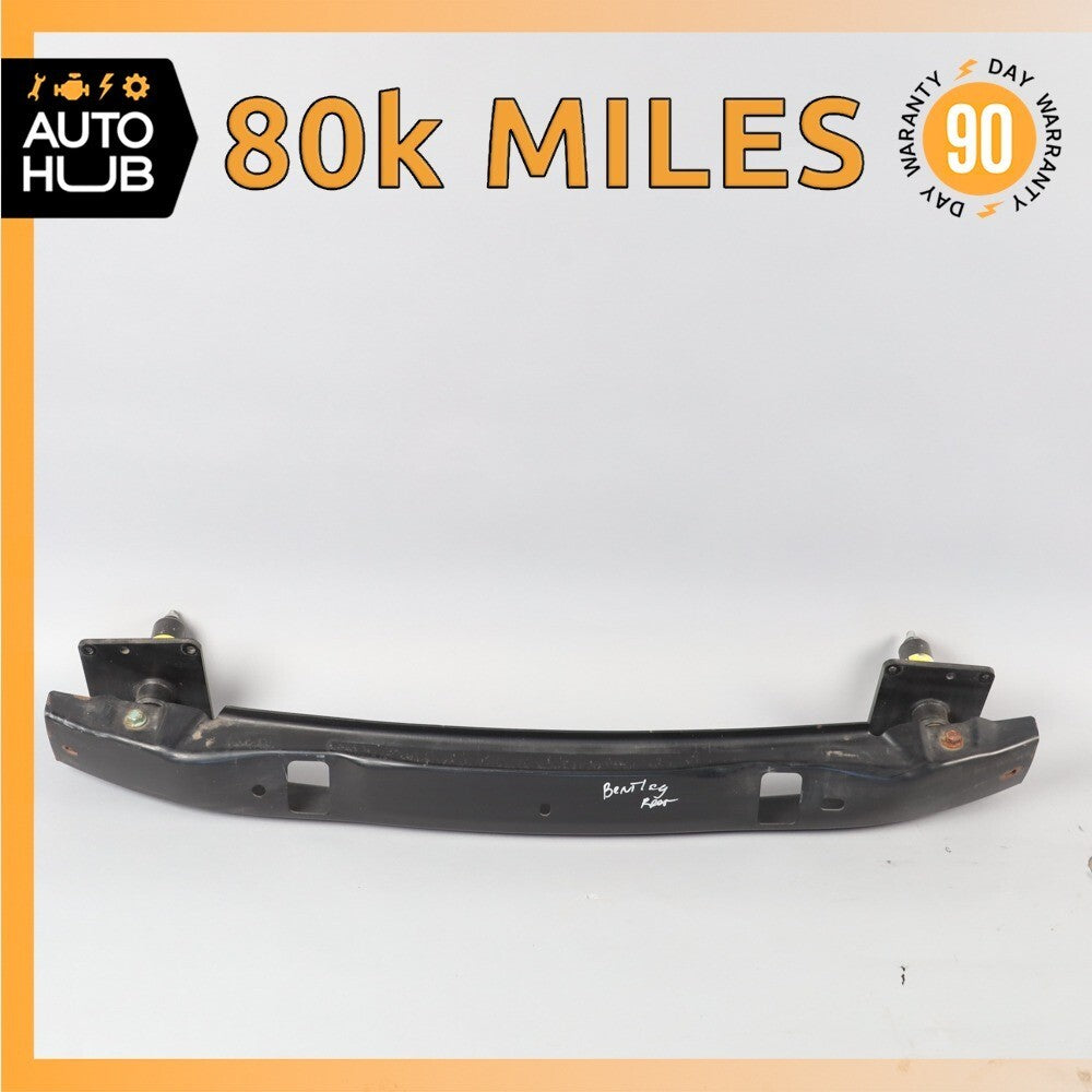 Bentley Continental Flying Spur Rear Bumper Reinforcement Impact Bar OEM 80k - photo 1