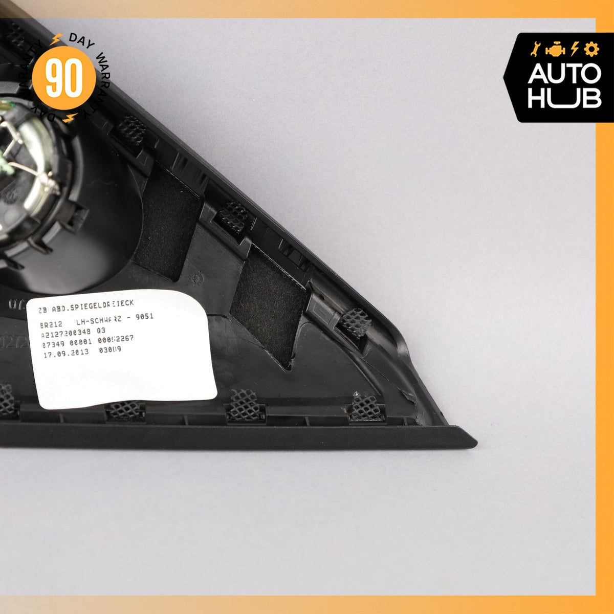 Mercedes W212 E350 E63 AMG Front Left Side Door Panel Tweeter Speaker Cover OEM - photo 8
