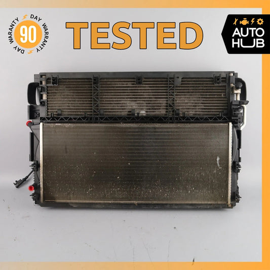 10-13 Mercedes W221 S400 Hybrid Engine Cooling Radiator A/C Air AC Condenser OEM - photo 1