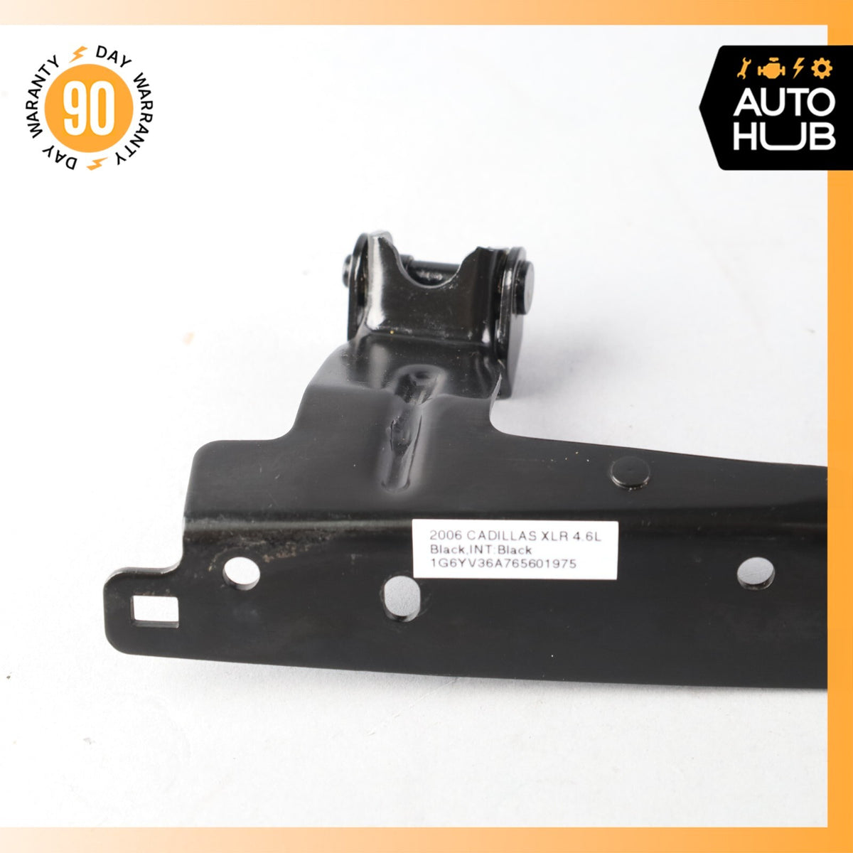 04-09 Cadillac XLR Left Side Convertible Decklid Hinge Bracket Linkage OEM - photo 3