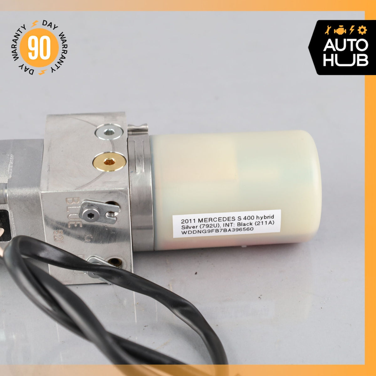 07-13 Mercedes W221 S400 S63 Trunk Lid Locking Hydraulic Pull Down Pump OEM 77k - photo 14
