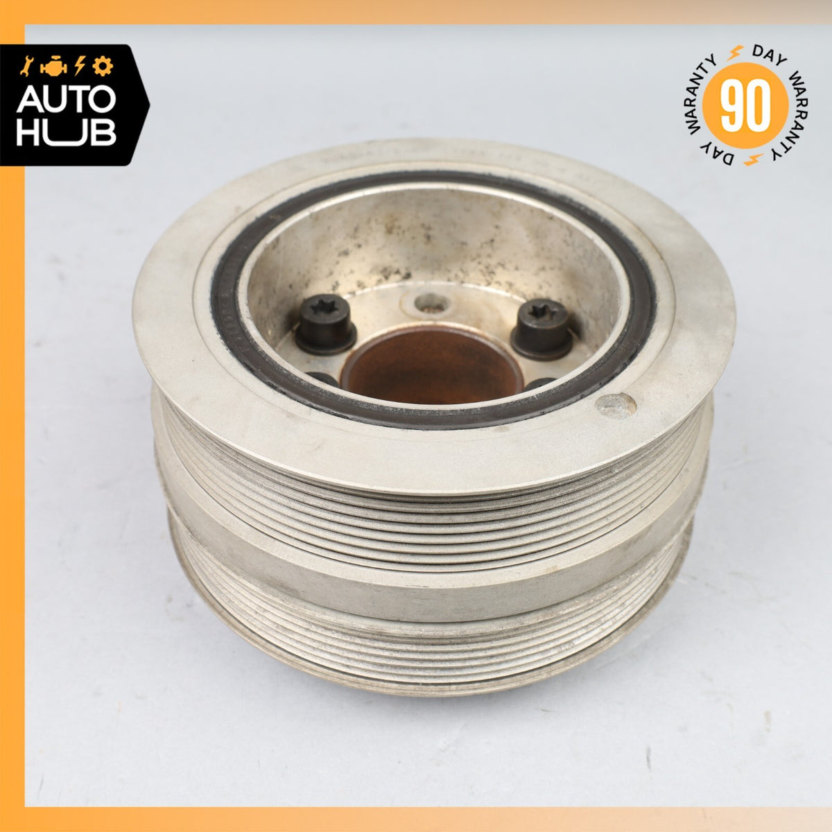 10-23 Jaguar X150 XKR / Range Rover Engine Crankshaft Balancer Pulley OEM 46k - photo 11
