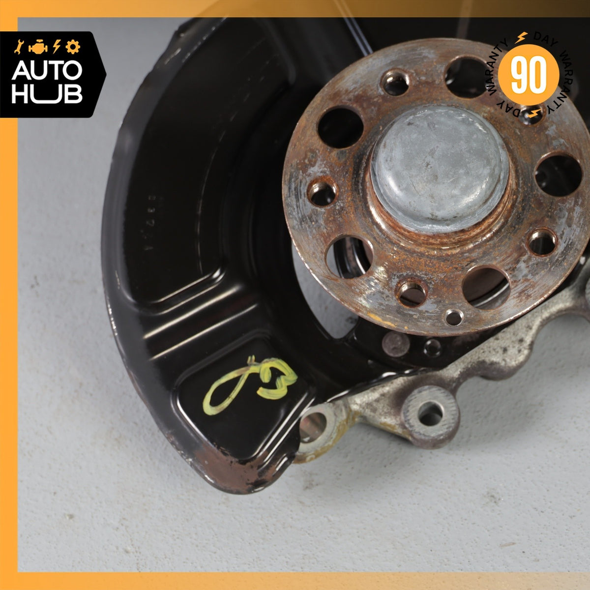 Mercedes W212 E350 RWD Front Left Driver Spindle Knuckle Hub OEM - photo 4