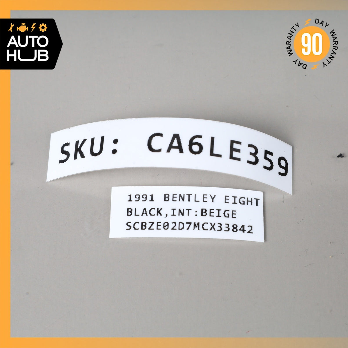 Bentley Eight Headlamp Control Module Unit UD72630 OEM 56k - photo 14