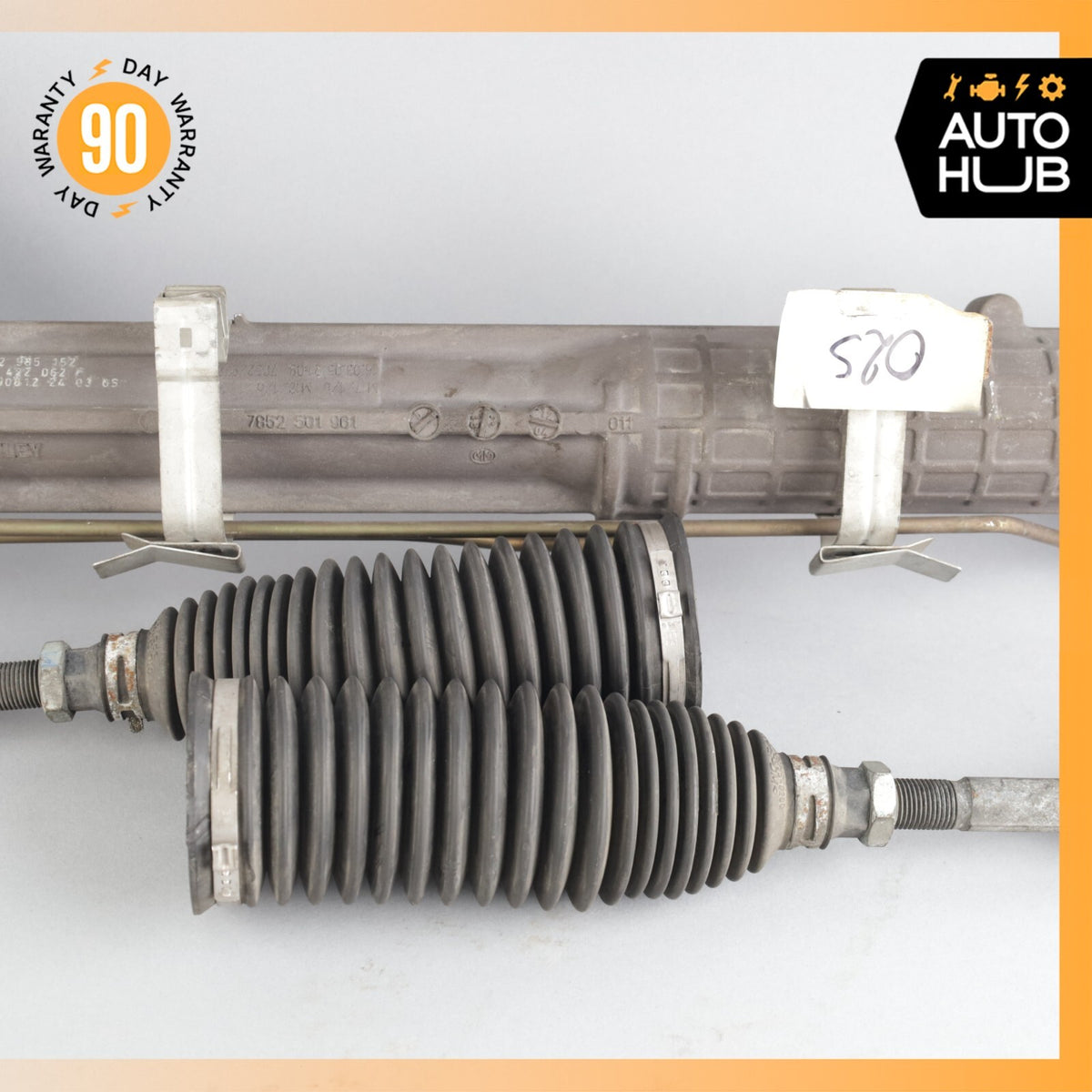 03-11 Bentley Continental GT Power Steering Rack and Pinion 3W1422062F OEM 73k - photo 4