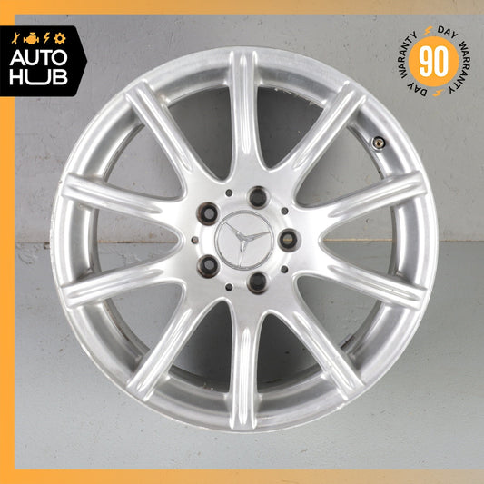 Mercedes R171 SLK350 SLK280 8.5 x 17 17" Rear Wheel Rim Silver 1714012302 OEM - photo 1