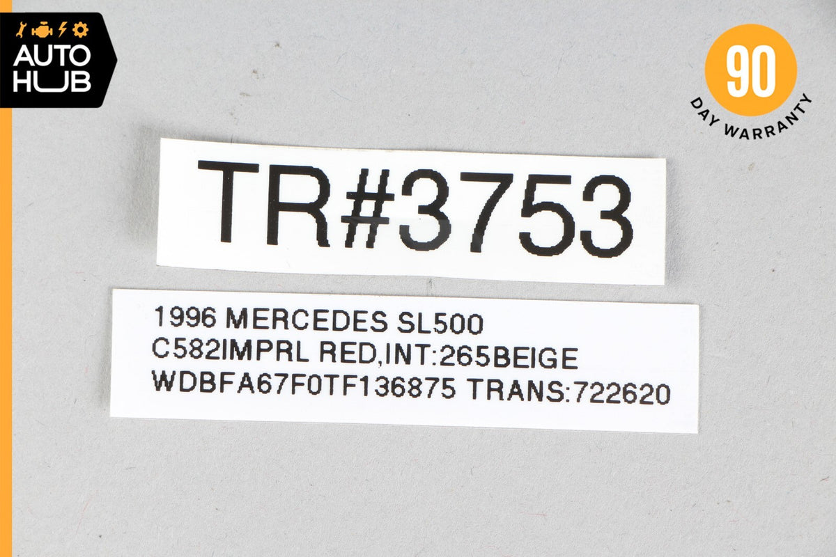 90-02 Mercedes R129 SL500 SL320 Antitheft Alarm Switch Button 1248203701 OEM - photo 7
