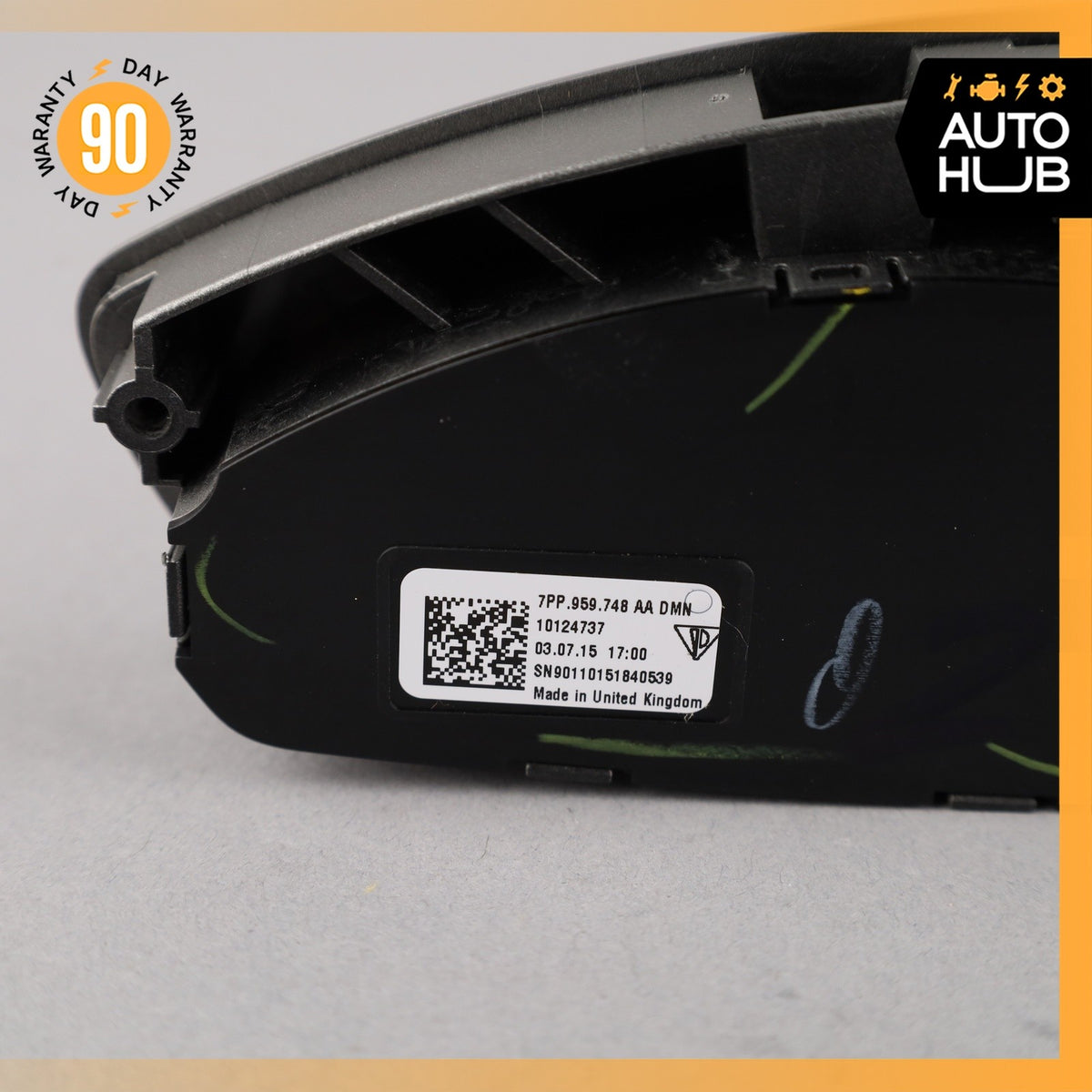 11-18 Porsche Cayenne 958 Front Right Side Seat Control Switch 7PP959748AA OEM - photo 9