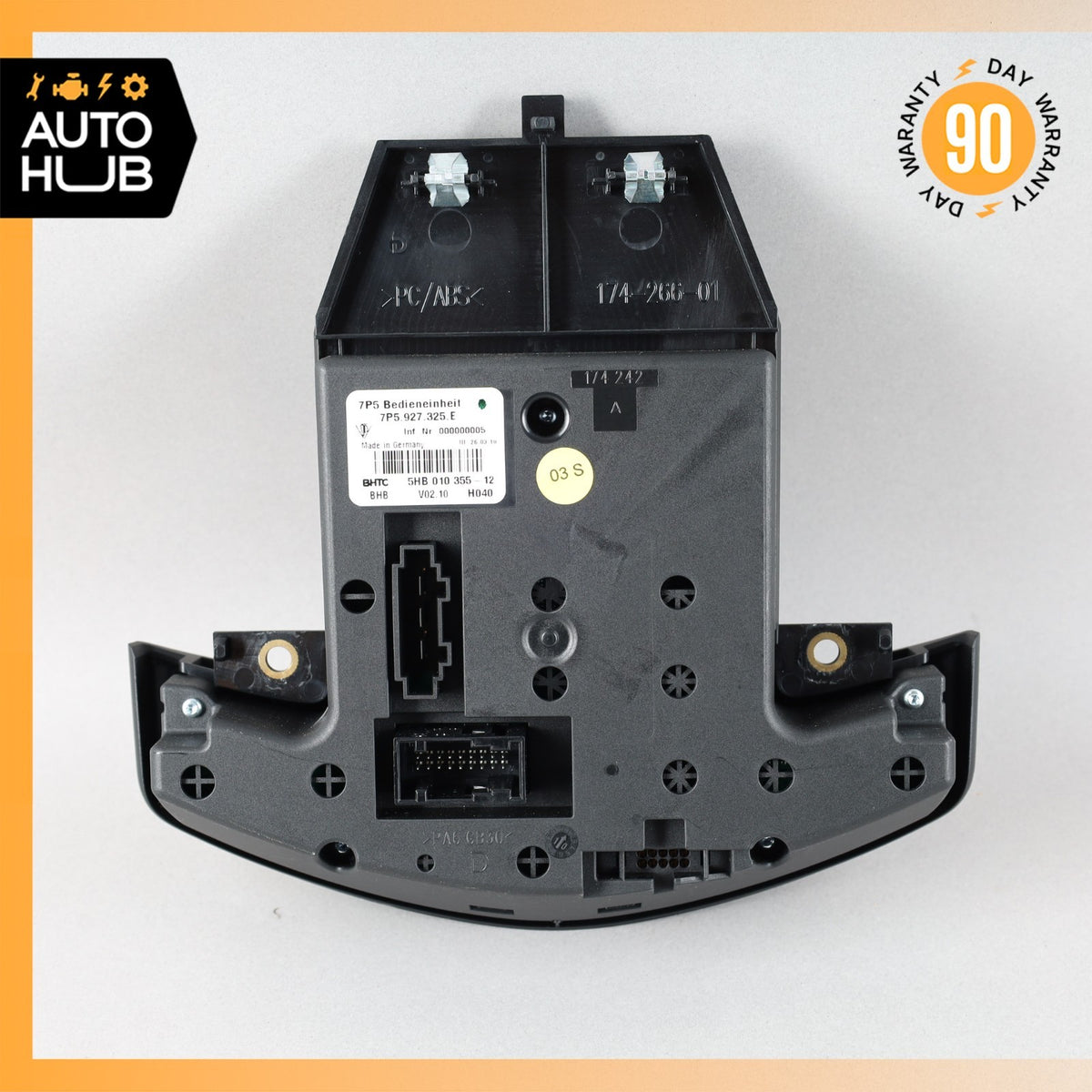 Porsche Cayenne 958 Rear Seat Heat Lock Switch Control Panel 7P5927325E OEM - photo 9