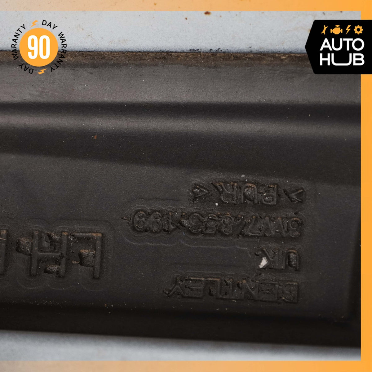 14-18 Bentley Continental GTC Left Side Skirt Rocker Panel w/ Extension Lip OEM - photo 17