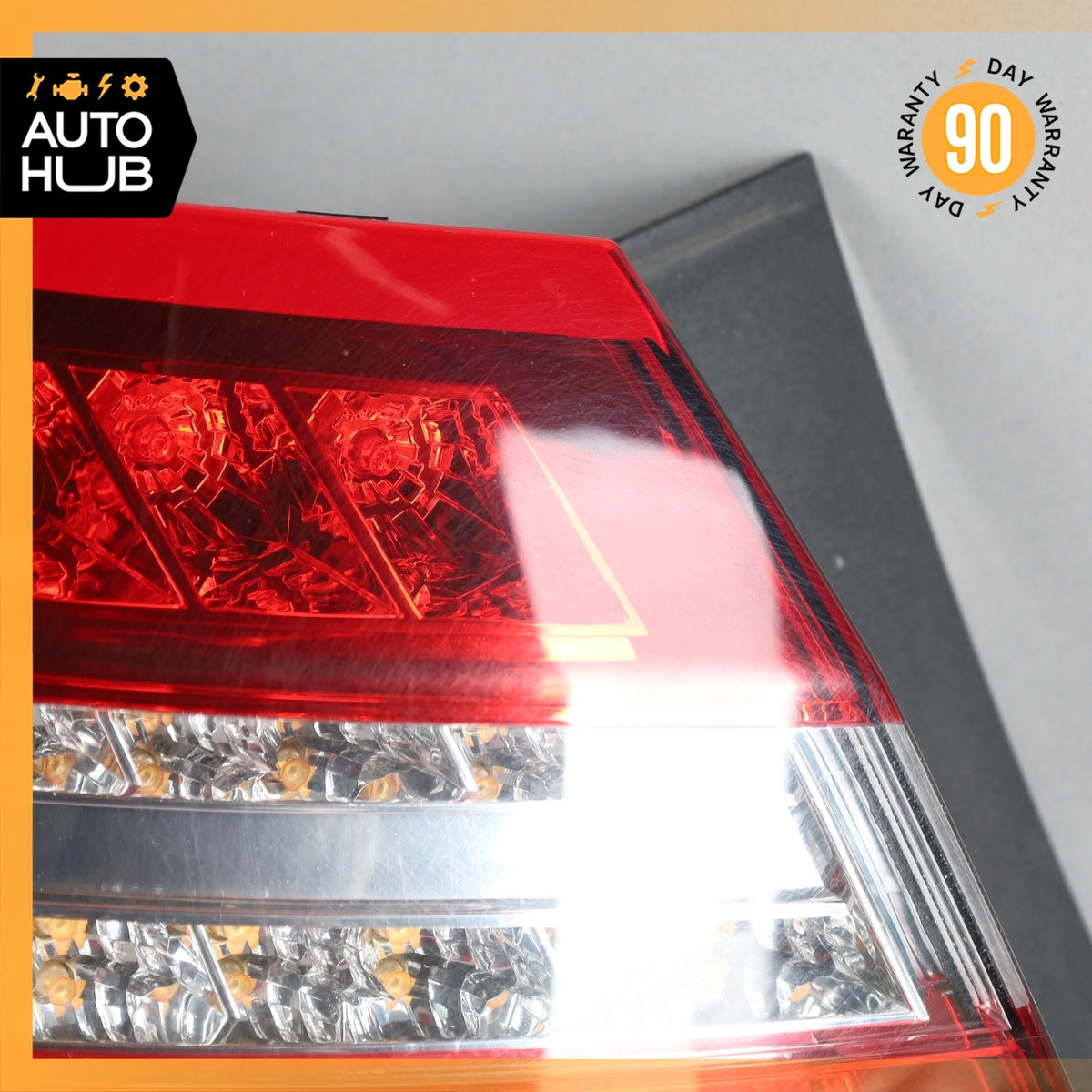10-13 Mercedes W212 E350 Sedan LED Tail Light Lamp Left Driver Side OEM 78k - photo 4