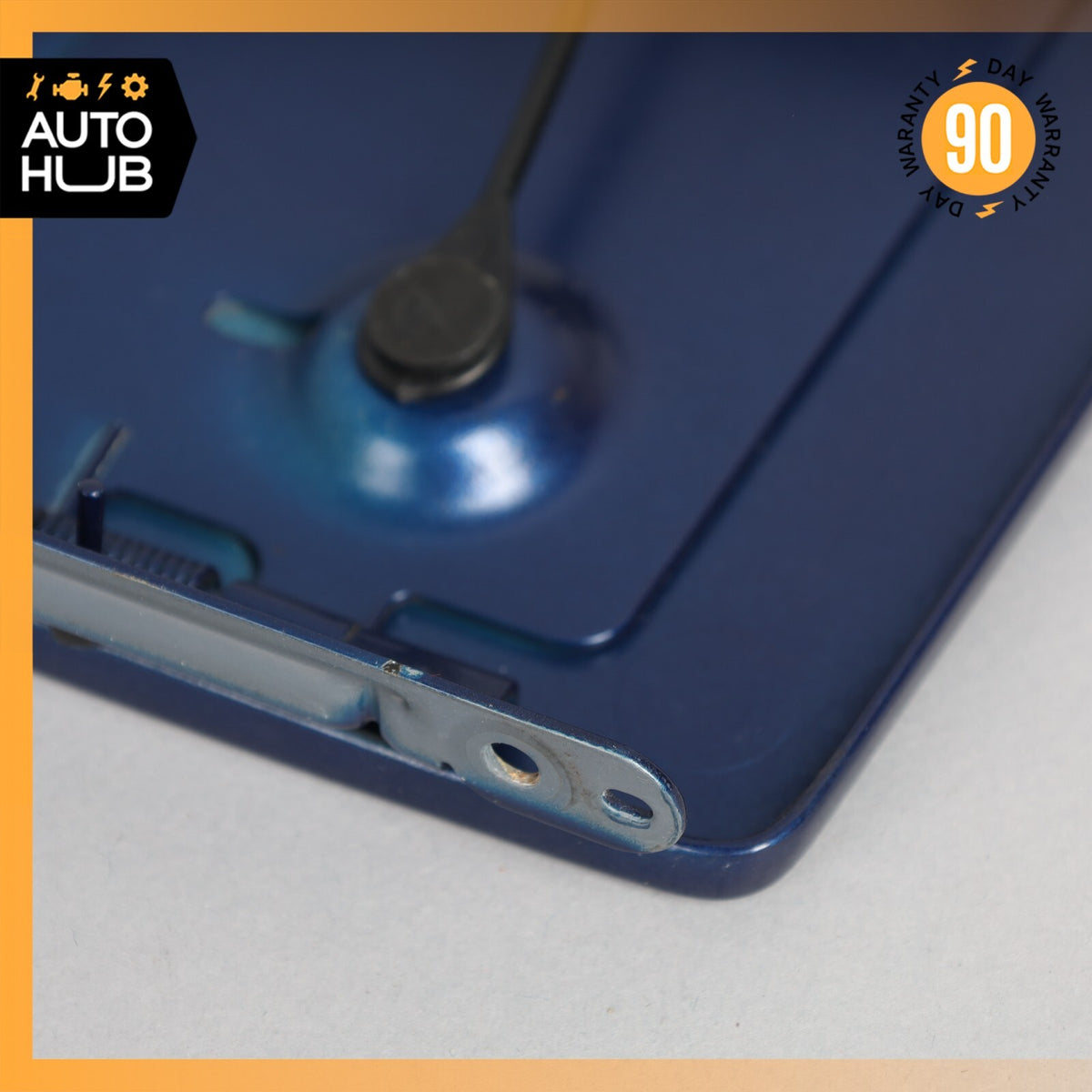 04-09 Cadillac XLR Fuel Door Lid Gas Tank Cover Blue 10333885 OEM 51k - photo 7