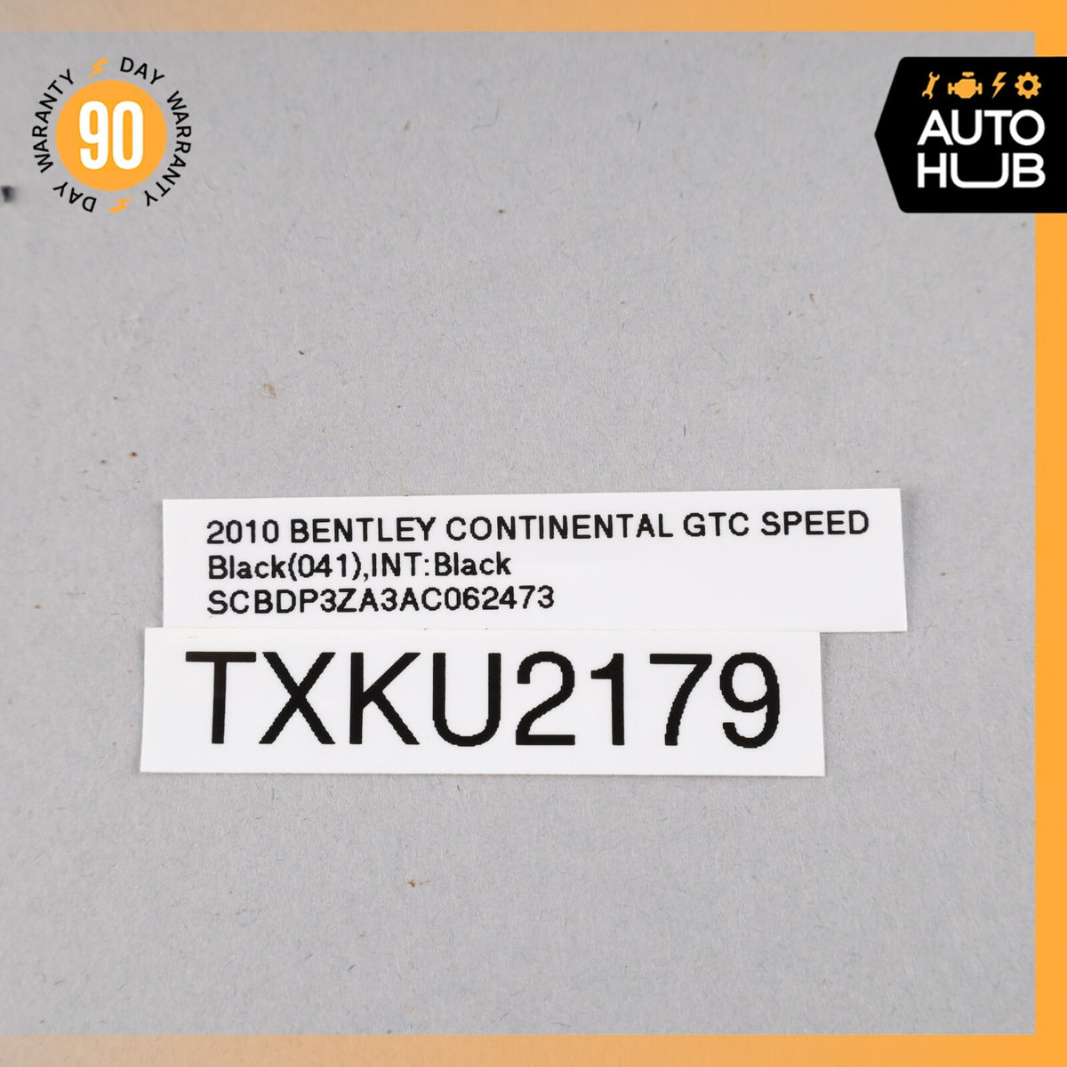 2010 Bentley Continental GTC Speed Interior Temperature Sensor OEM 83k - photo 9